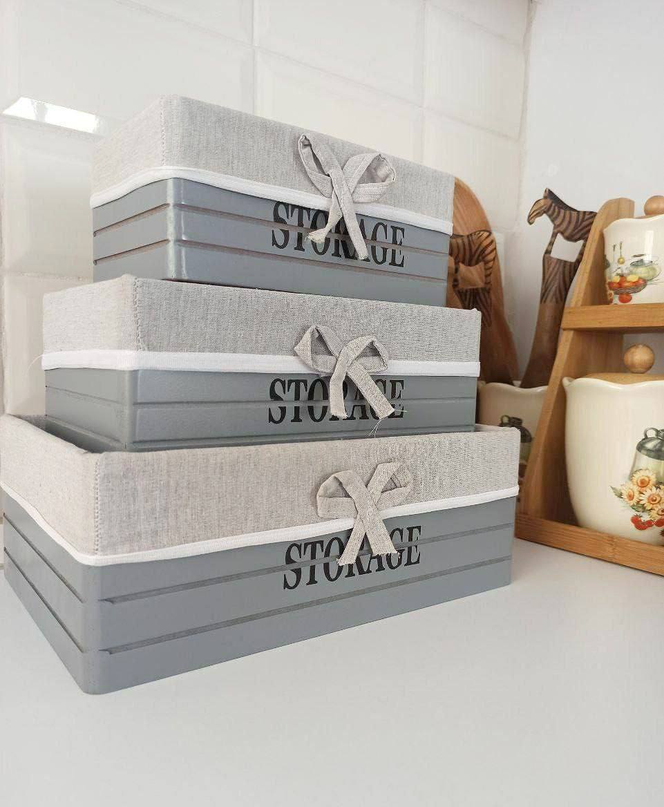 باکس نظم دهنده ی چوبی استوریج سایز کوچک