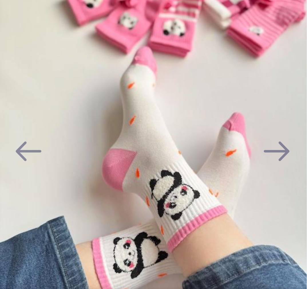 جوراب ساقدار پاندا فانتزی