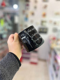 لیوان سرامیکیدسته دار رنگی طرح لوطی ترین بابای دنیا بابای سیبیلو مناسب هدیه روز مرد و روز پدر